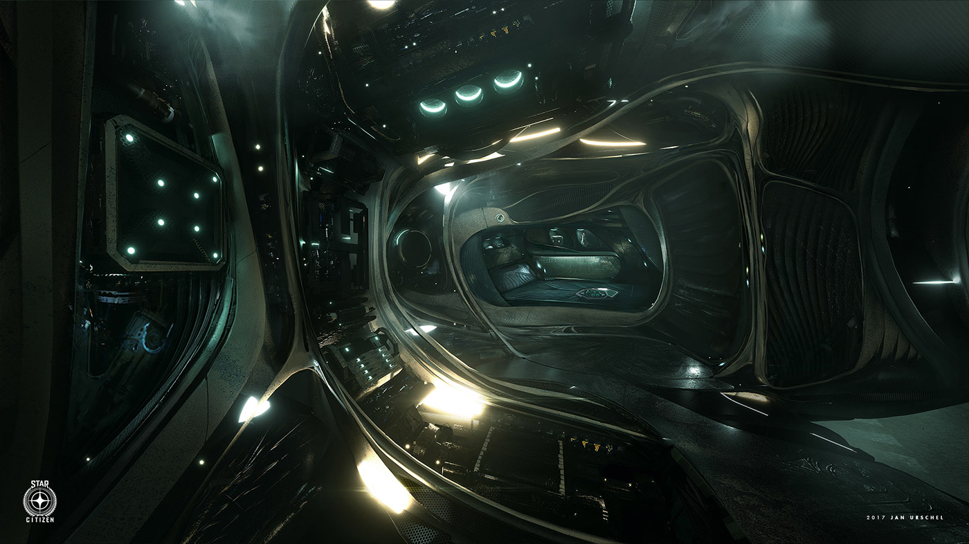 Banu defender，Star Citizen ，conceptual design，