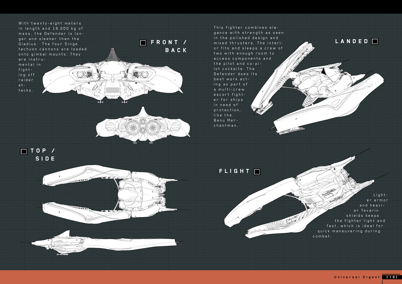 Banu defender，Star Citizen ，conceptual design，