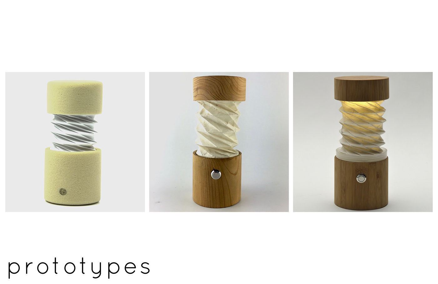 fold，Desk lamp，Log series，light，