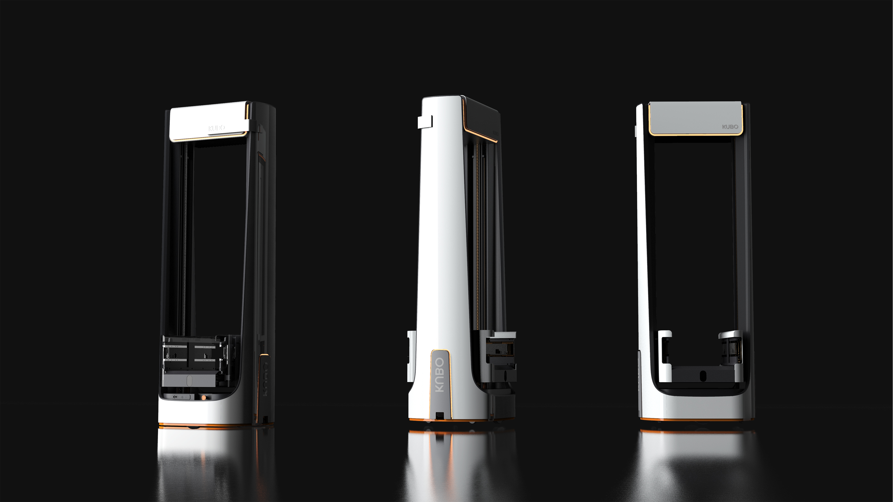 Hairou storage robot，Jiajian geometric industrial design，robot，artificial intelligence，