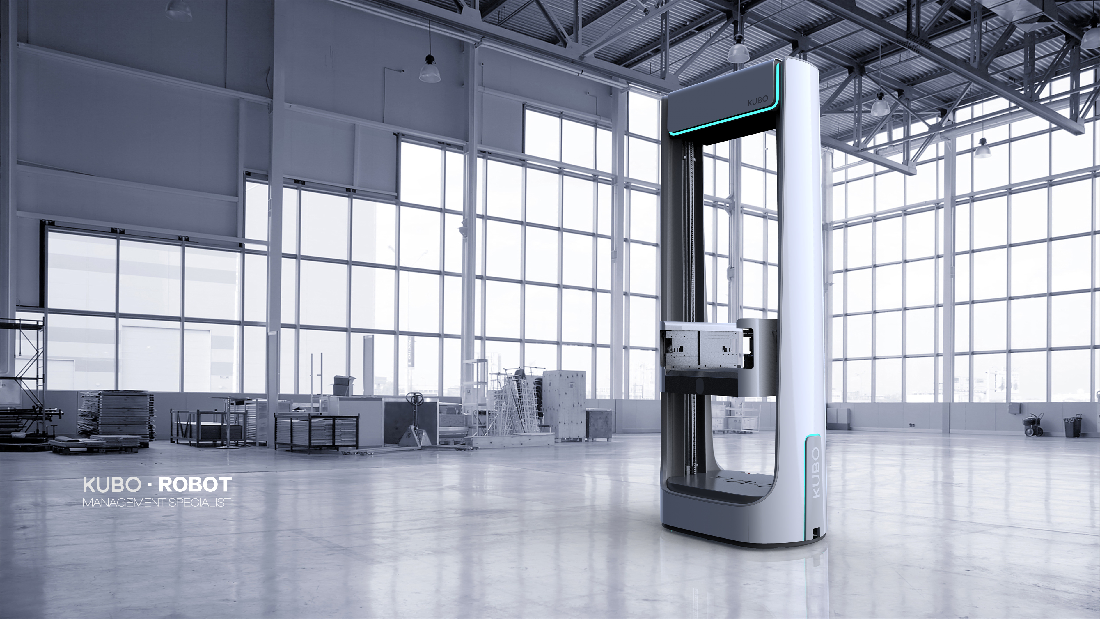 Hairou storage robot，Jiajian geometric industrial design，robot，artificial intelligence，