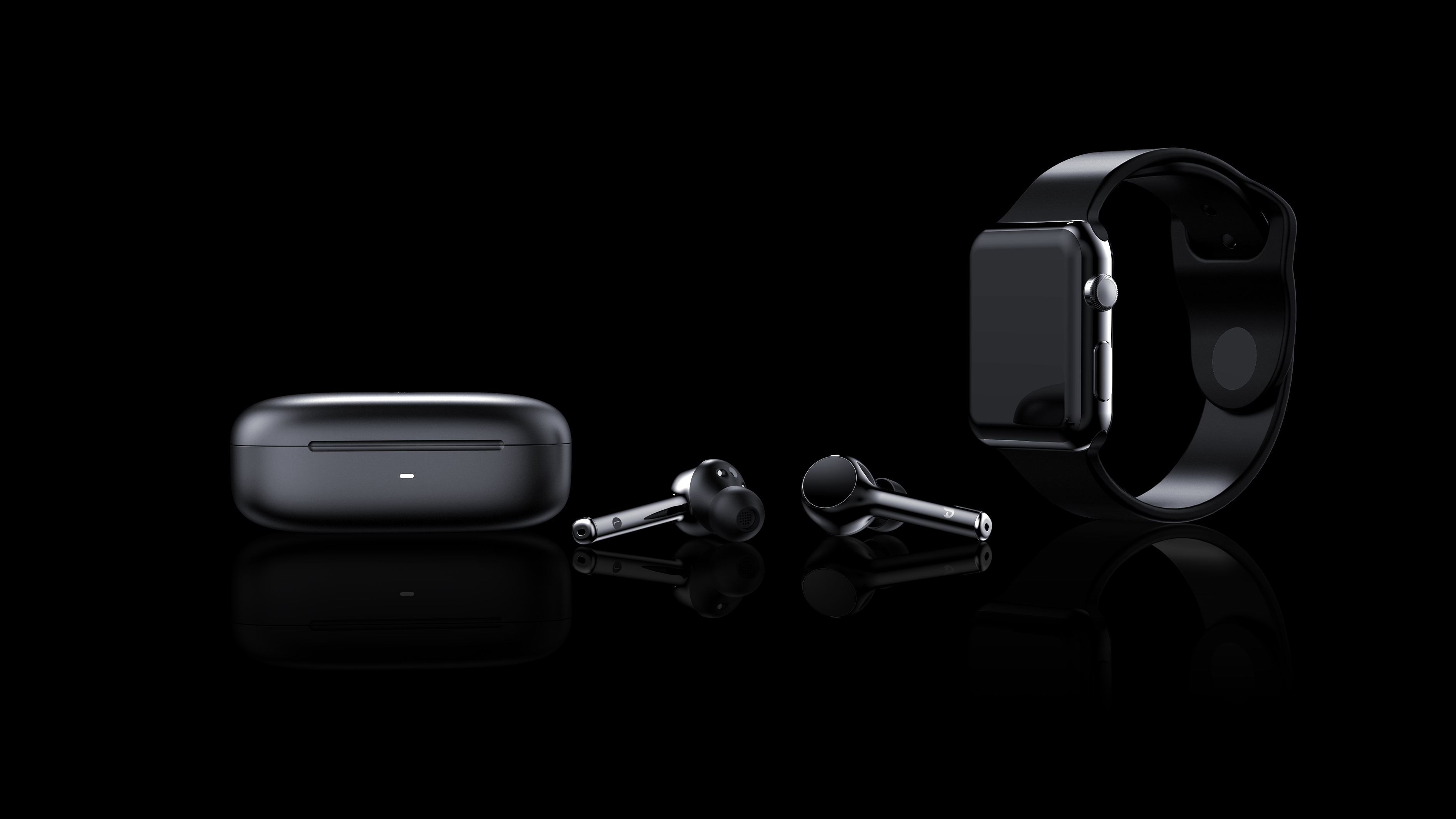 JD TWS headset，Jiajian geometric industrial design，Bluetooth headset，