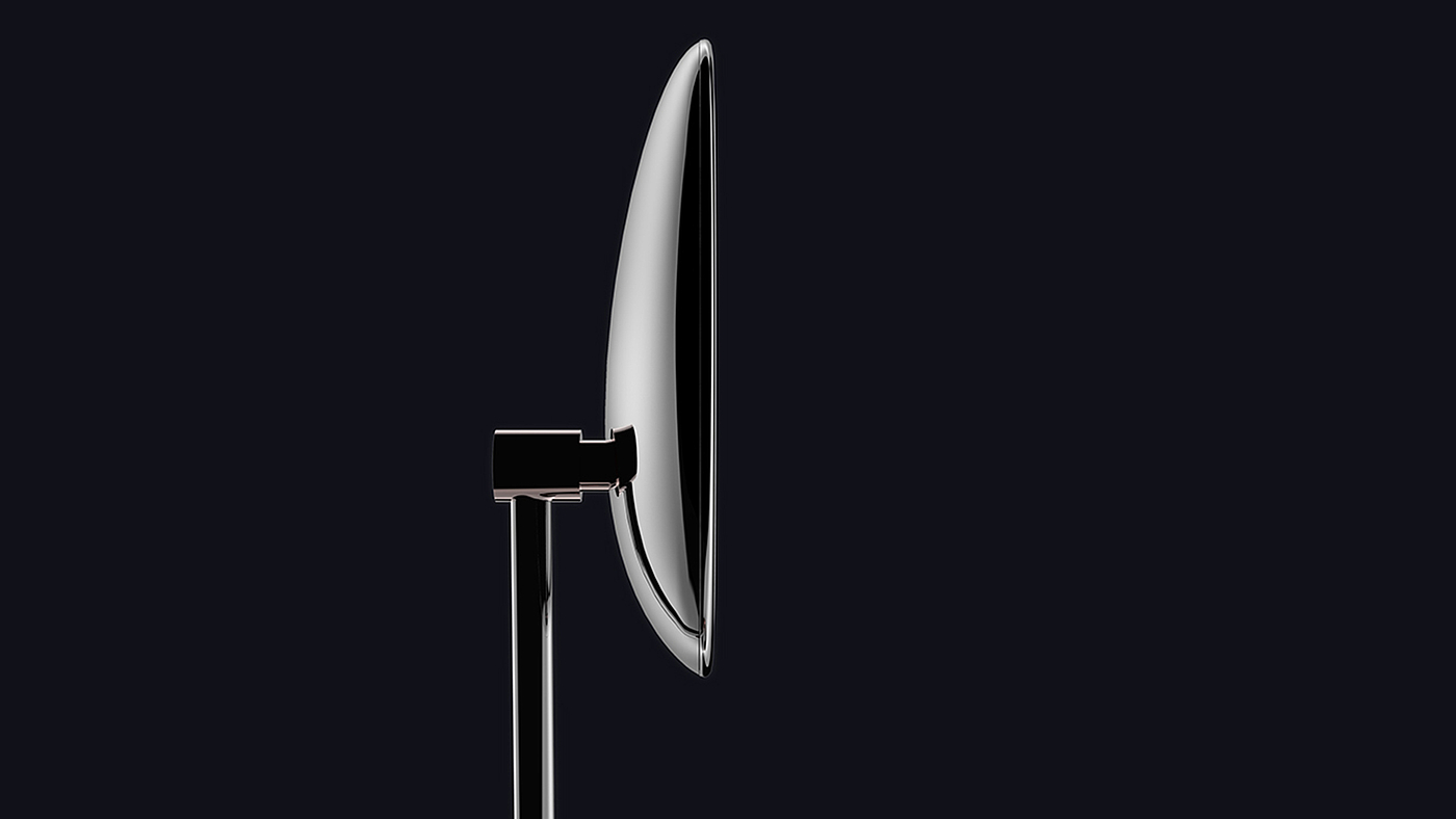 Jiajian geometric industrial design，Lamp mirror，mirror，Women's products，Beauty mirror，Cosmetic mirror，