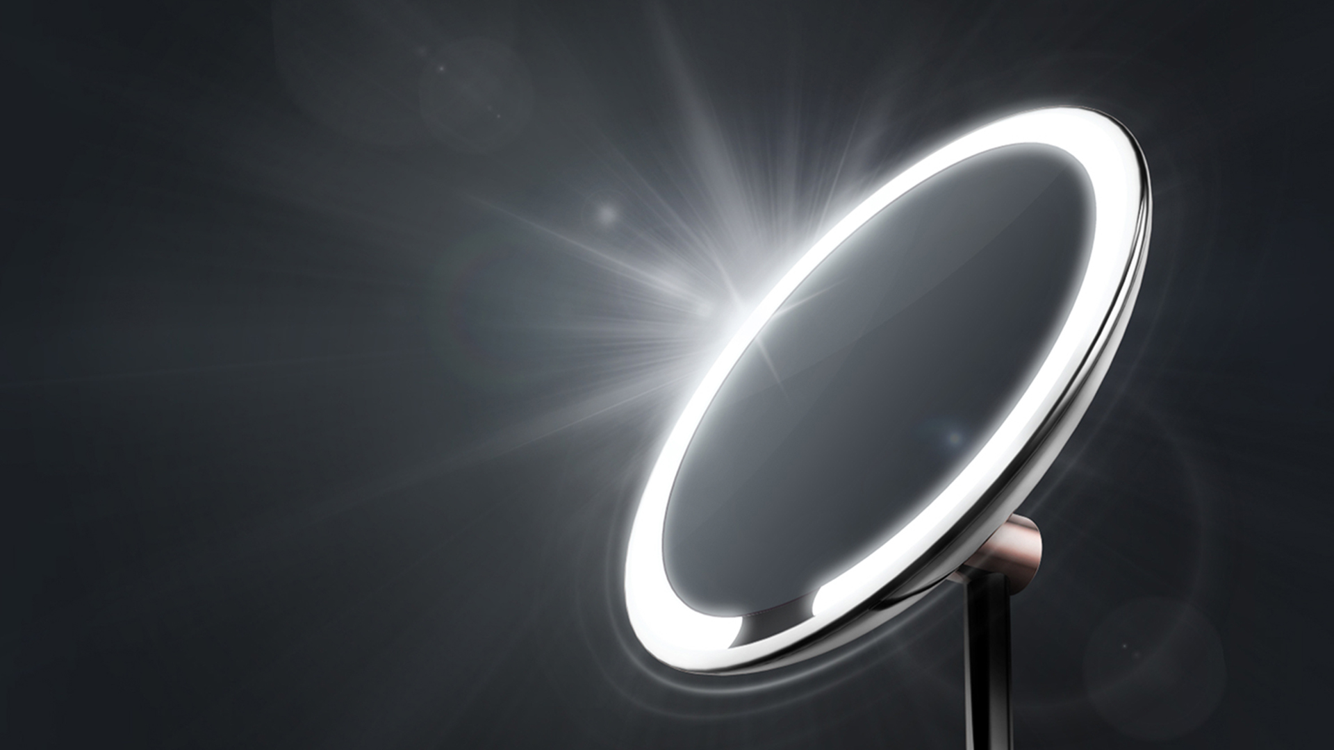 Jiajian geometric industrial design，Lamp mirror，mirror，Women's products，Beauty mirror，Cosmetic mirror，