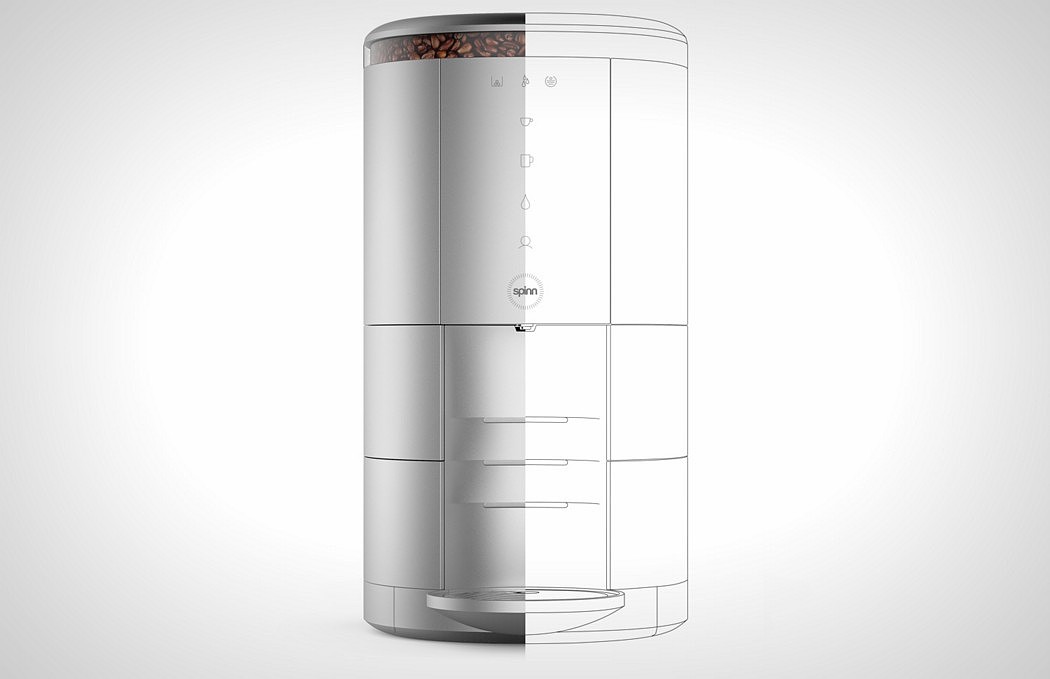 Coffee machine，fully automatic，multi-function，Spin coffee machine，