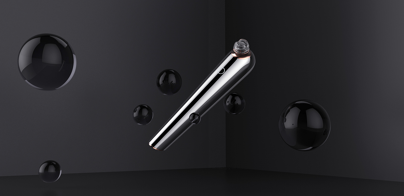 Beauty product design，product design，Jiajian geometric industrial design，Beauty instrument，cosmetic instrument，Lushiani microcrystalline eye peripheral water light machine，
