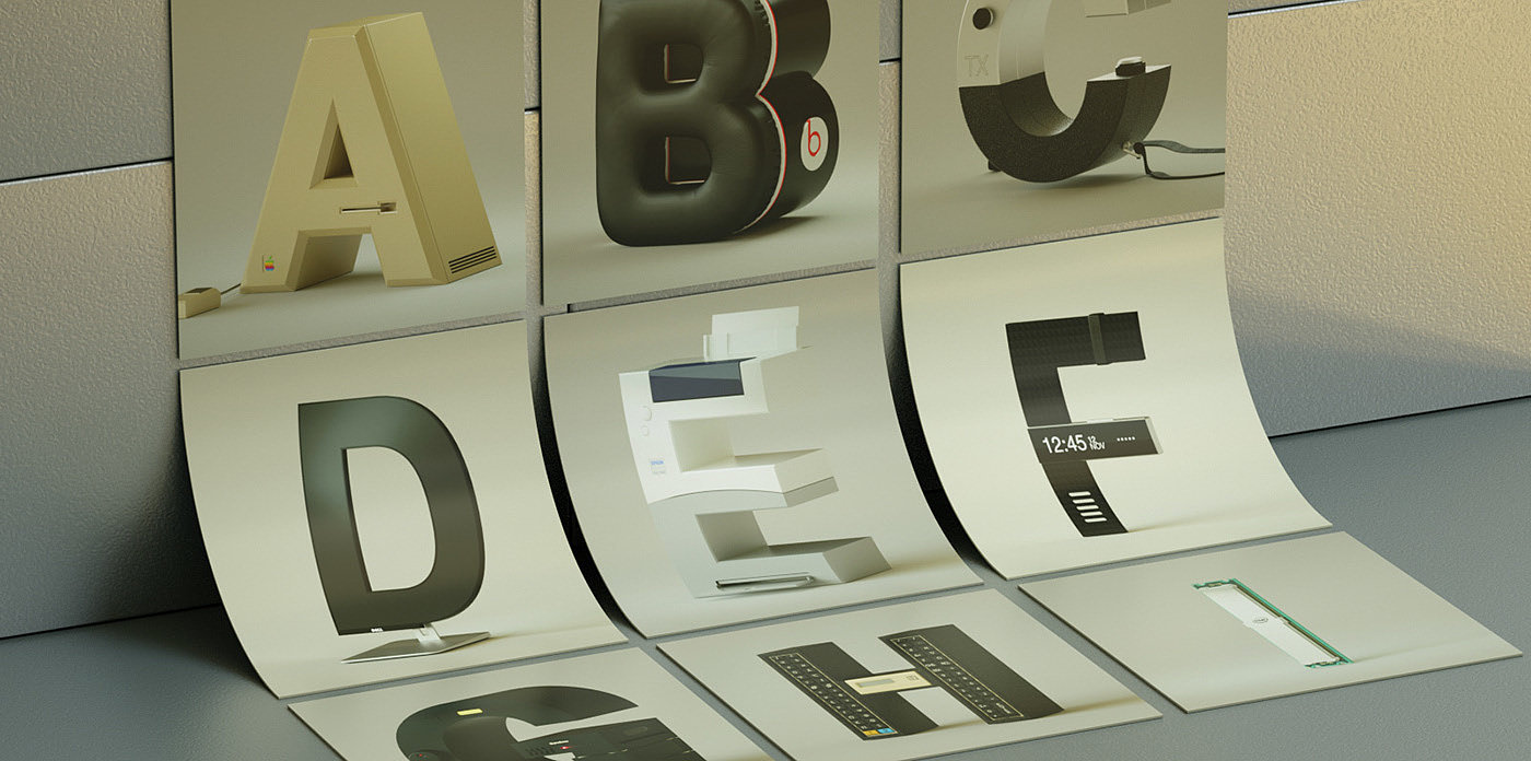 letter，number，Creative design，36days Electronics，