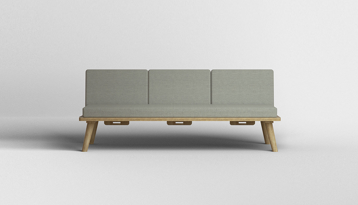 hole，sofa，Table，combination，Japanese ，