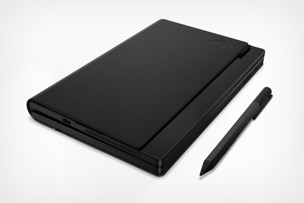 lenovo，association，black，ThinkPad X1 Fold，Flat，fold，