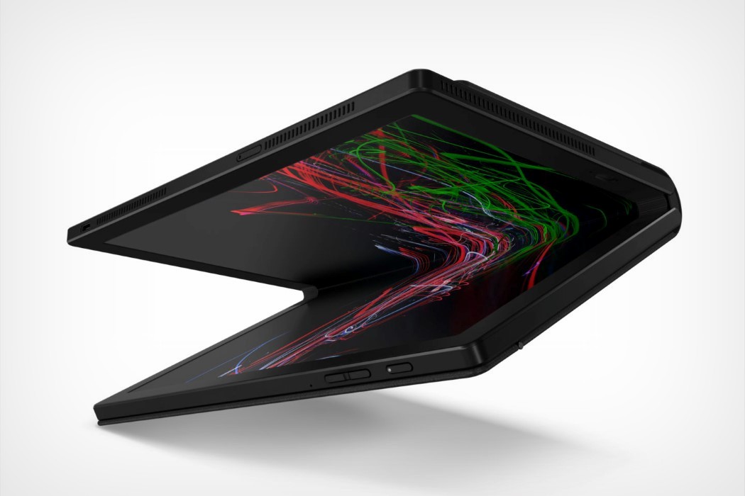 lenovo，association，black，ThinkPad X1 Fold，Flat，fold，