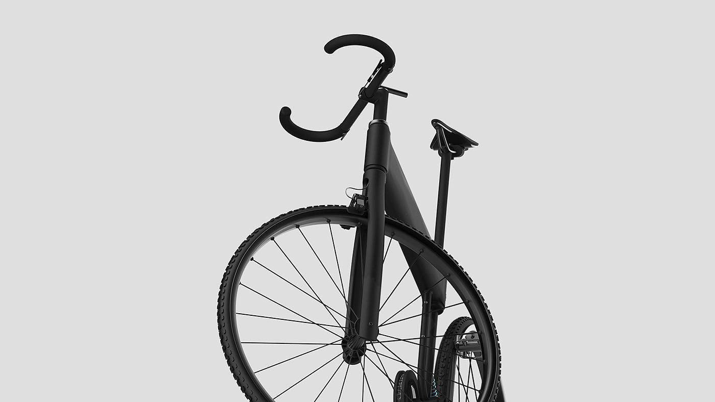 Bicycle，black，Joong Kim，Electric，city，