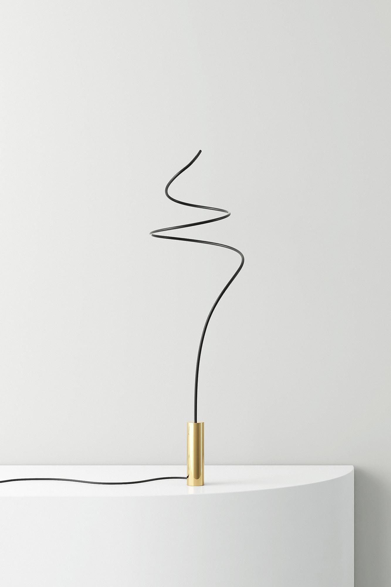 照明，灯饰，Ascension Lamp，Hayden Martis，极简，