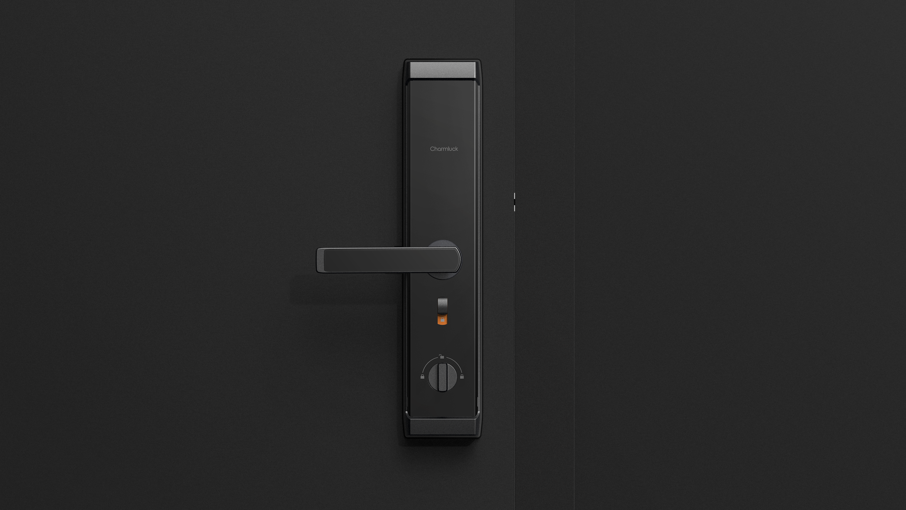 Intelligent door lock，Fingerprint lock，Jiajian geometric industrial design，