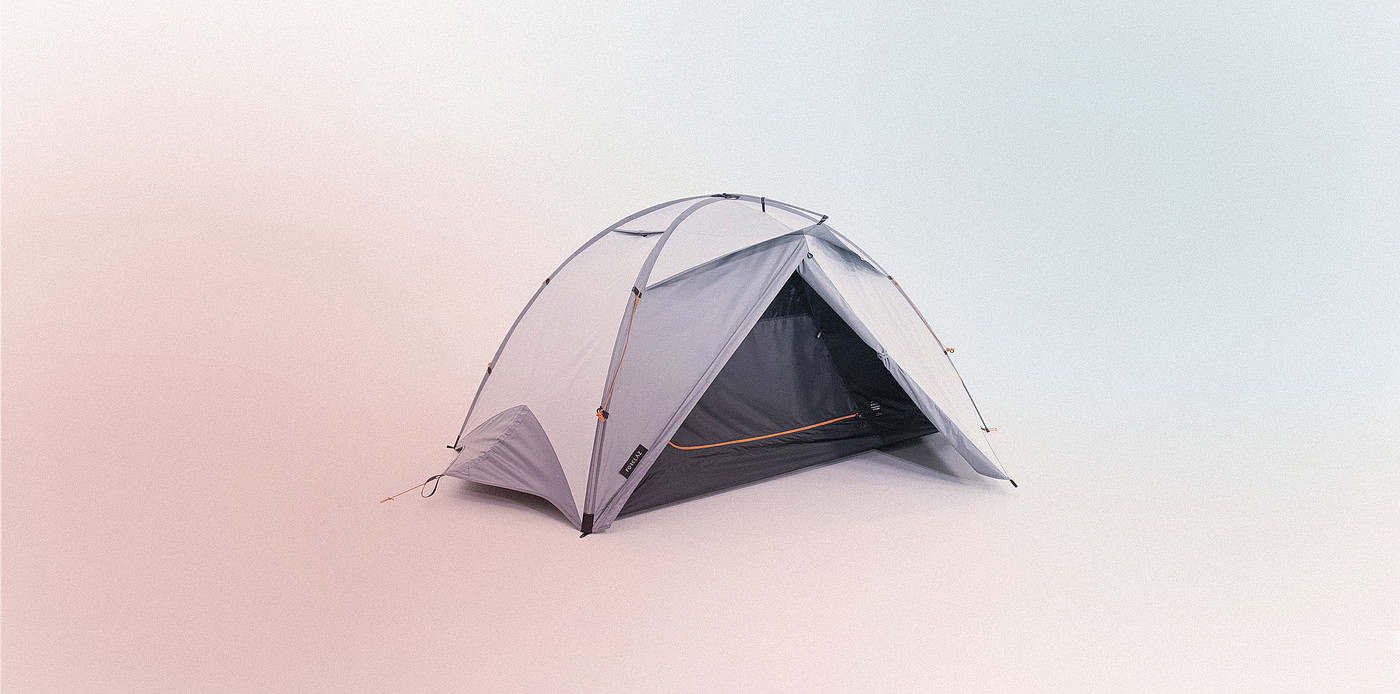 Tent，Decathlon ，industrial design，product design，
