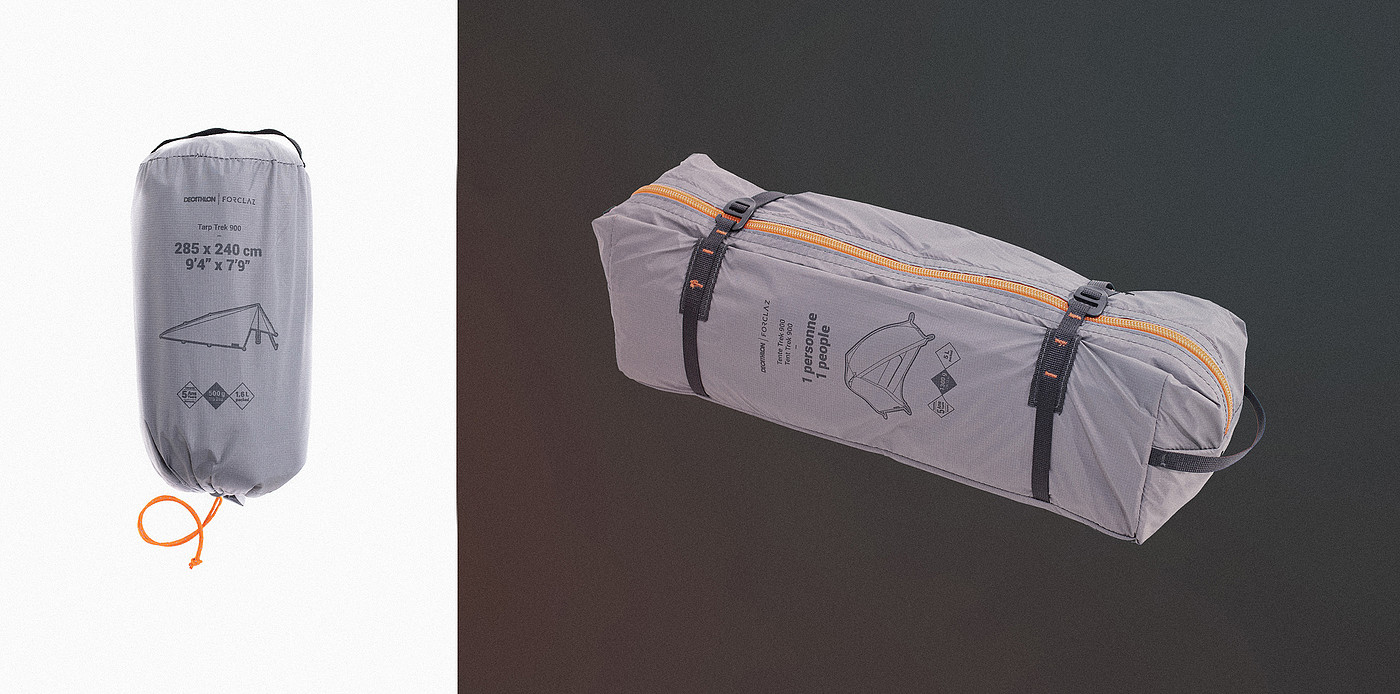 Tent，Decathlon ，industrial design，product design，