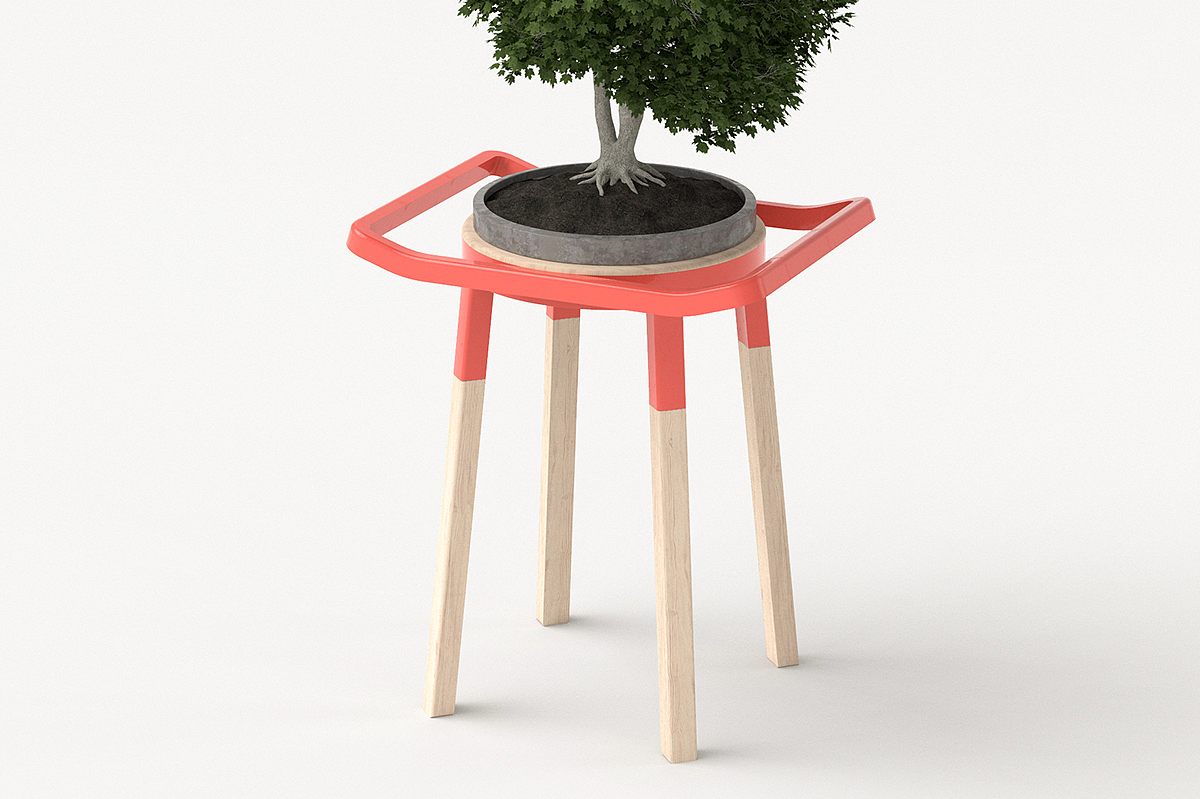 bonsai，Bonsai rack，industrial design，product design，
