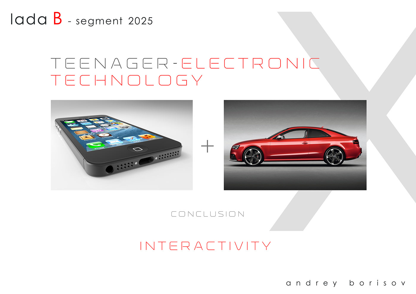 automobile，LADA B segment 2025，Andrey Borisov，LADA，mapping，