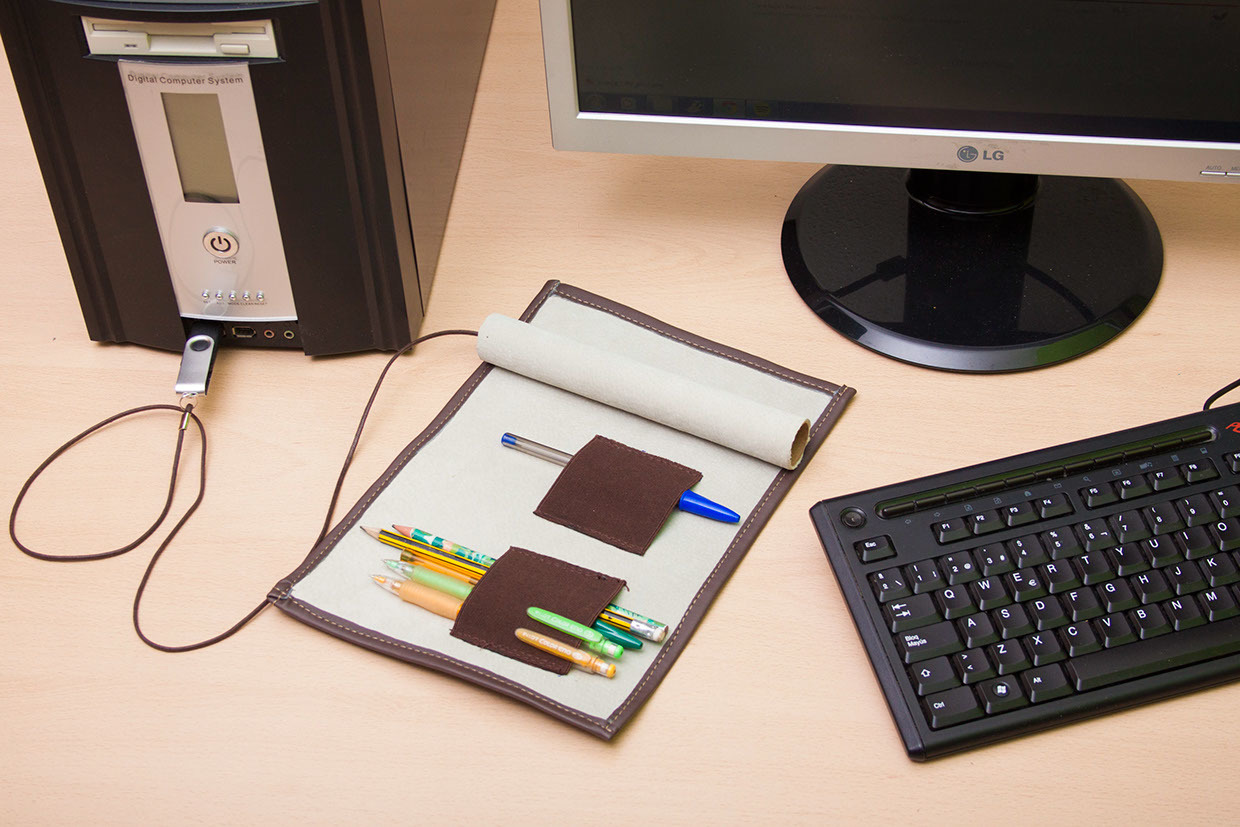 Office Supplies，Pencil bag，USB drive，multi-function，originality，