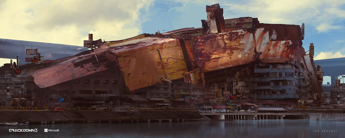 Repression 3，conceptual design，