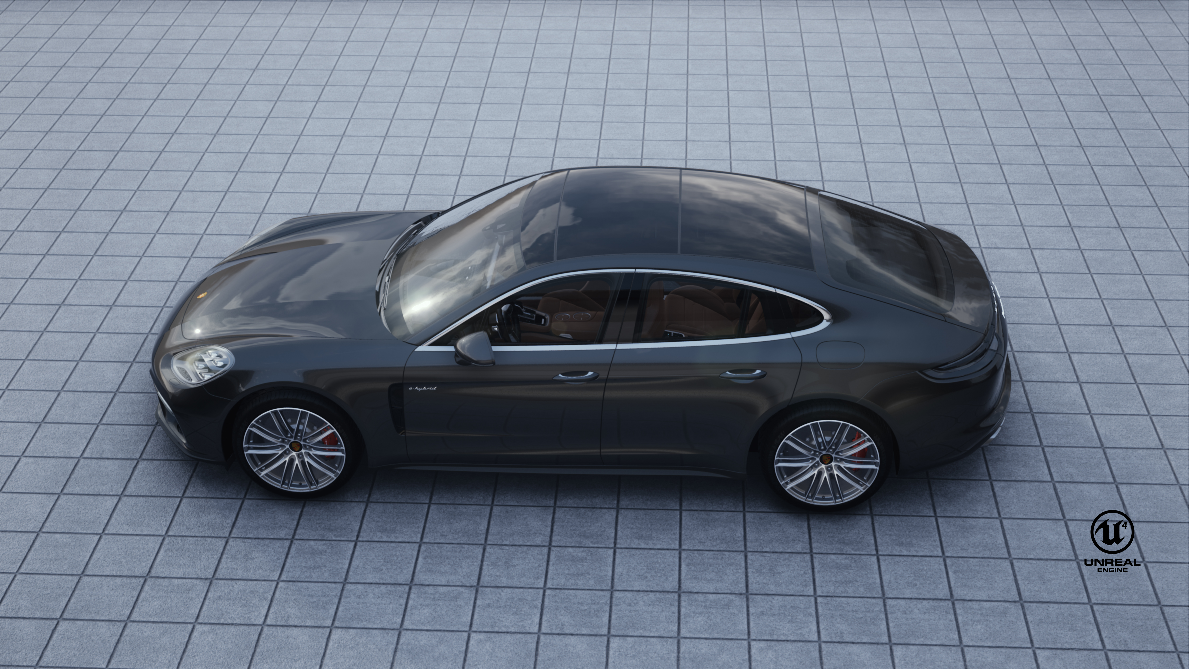 animation，Porsche，porsche，vehicle，car，UnrealEngine，UE4，