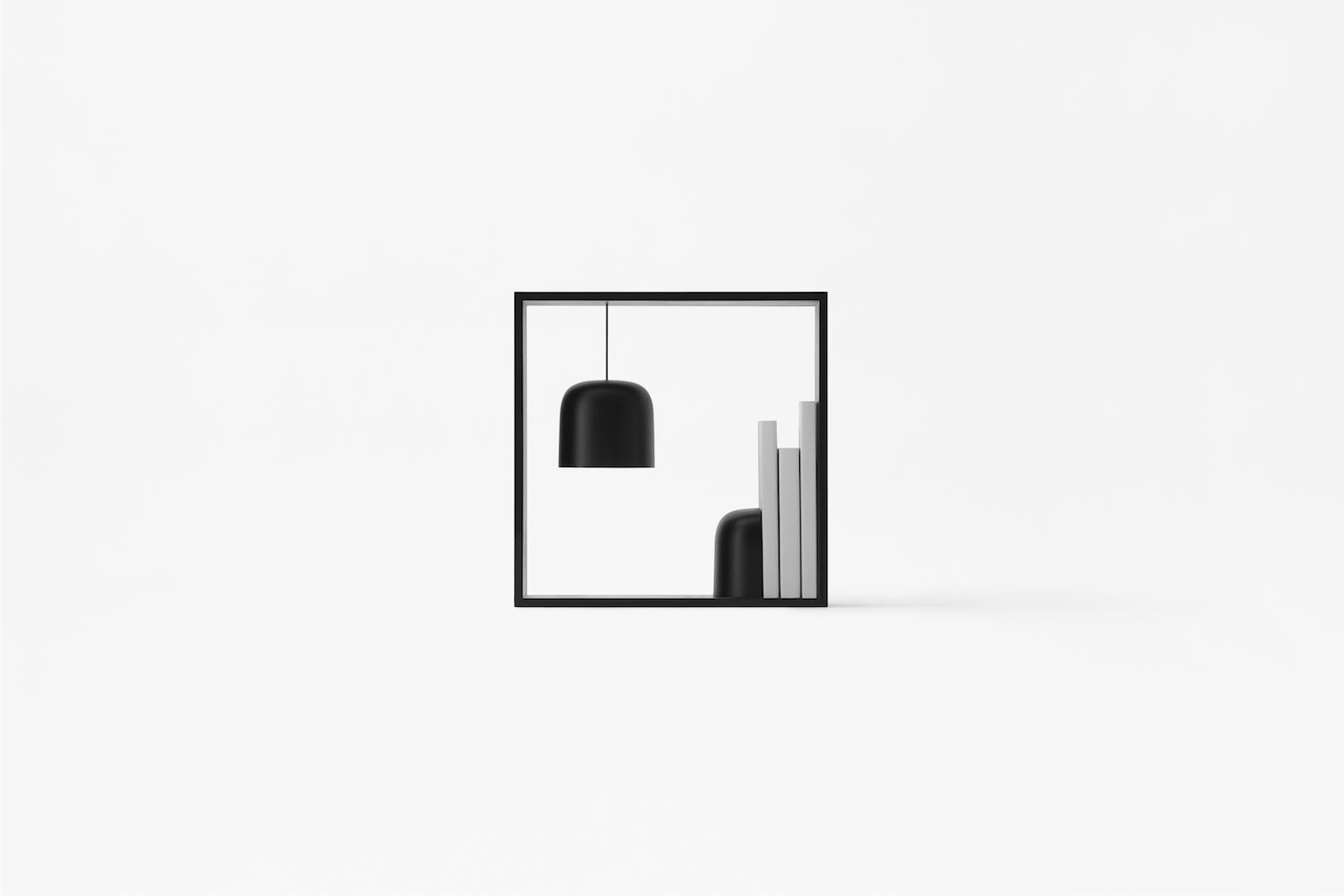 Minimalist，& Square，No Entry，Lighting，lighting，black，
