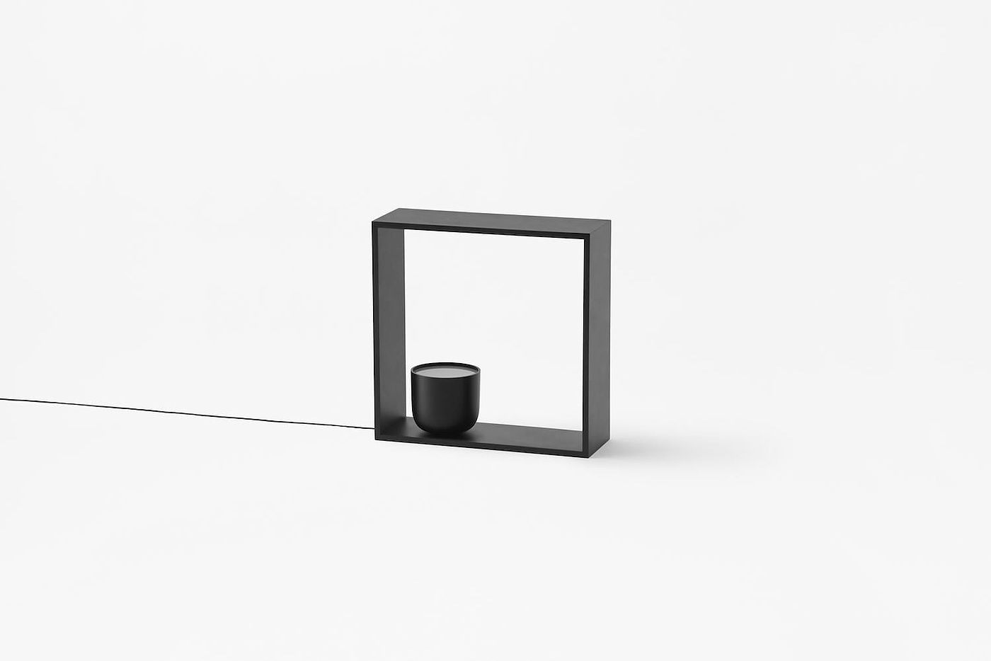 Minimalist，& Square，No Entry，Lighting，lighting，black，