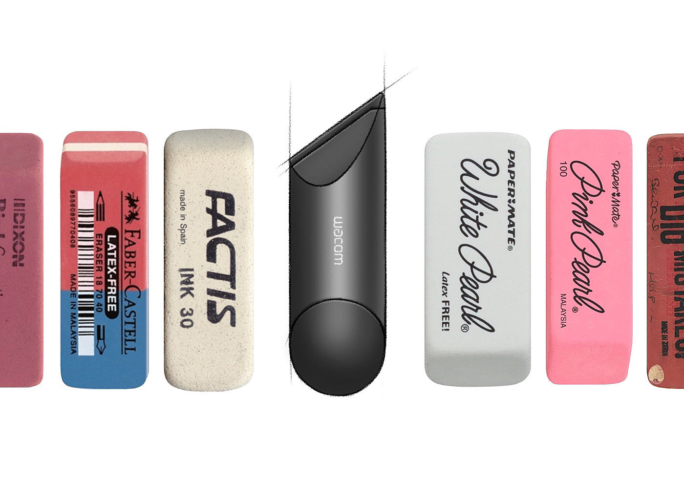 Wacom，Digital Scribe ，eraser，
