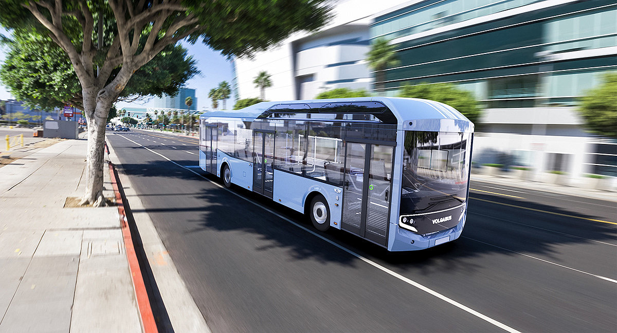 Render，modeling，Electric bus，bus，