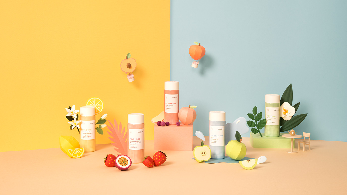 poster，advertisement，Fruits，Handicrafts，Set design，Cosmetics，