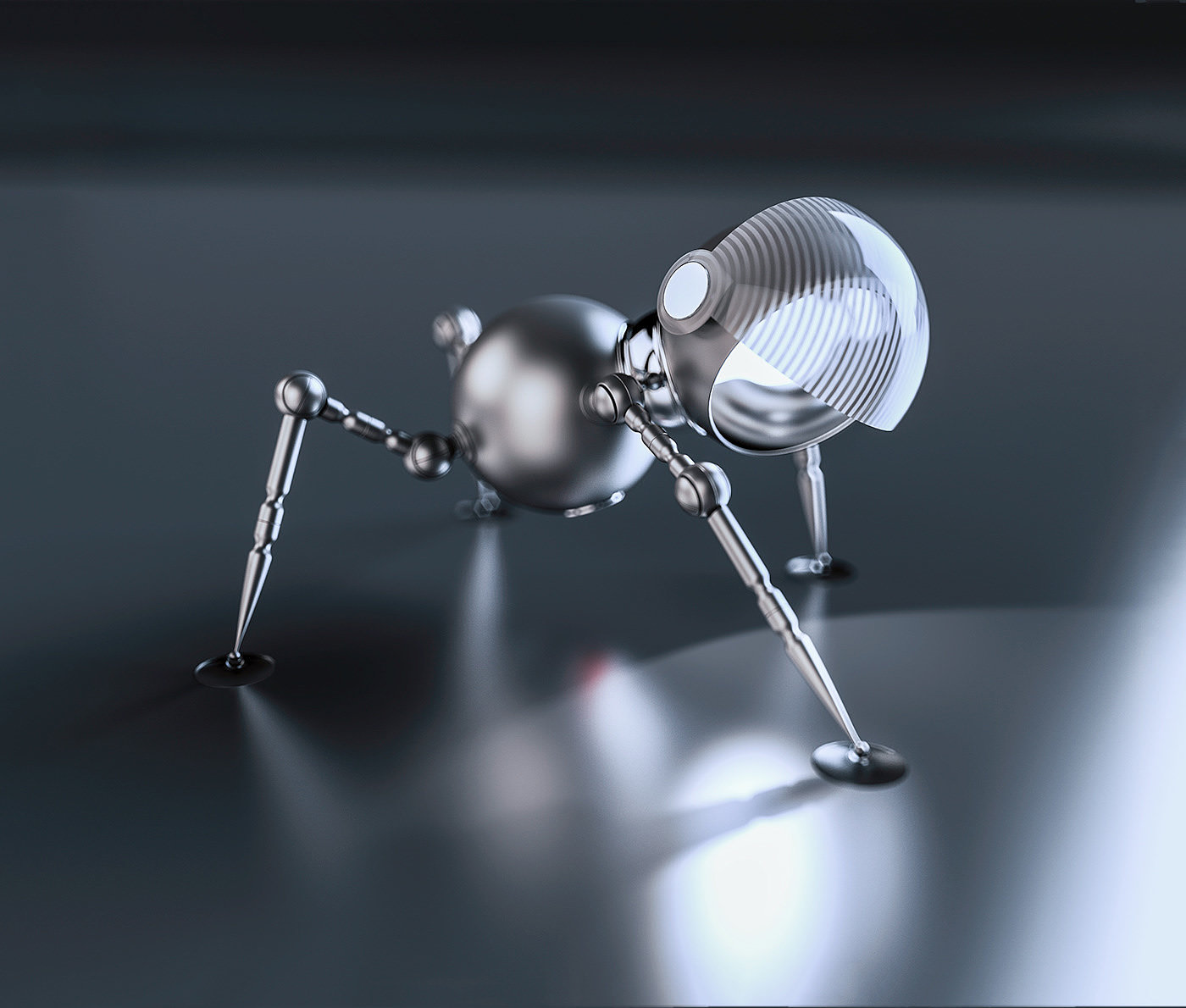3D model，Render，Mechanics，Metal，
