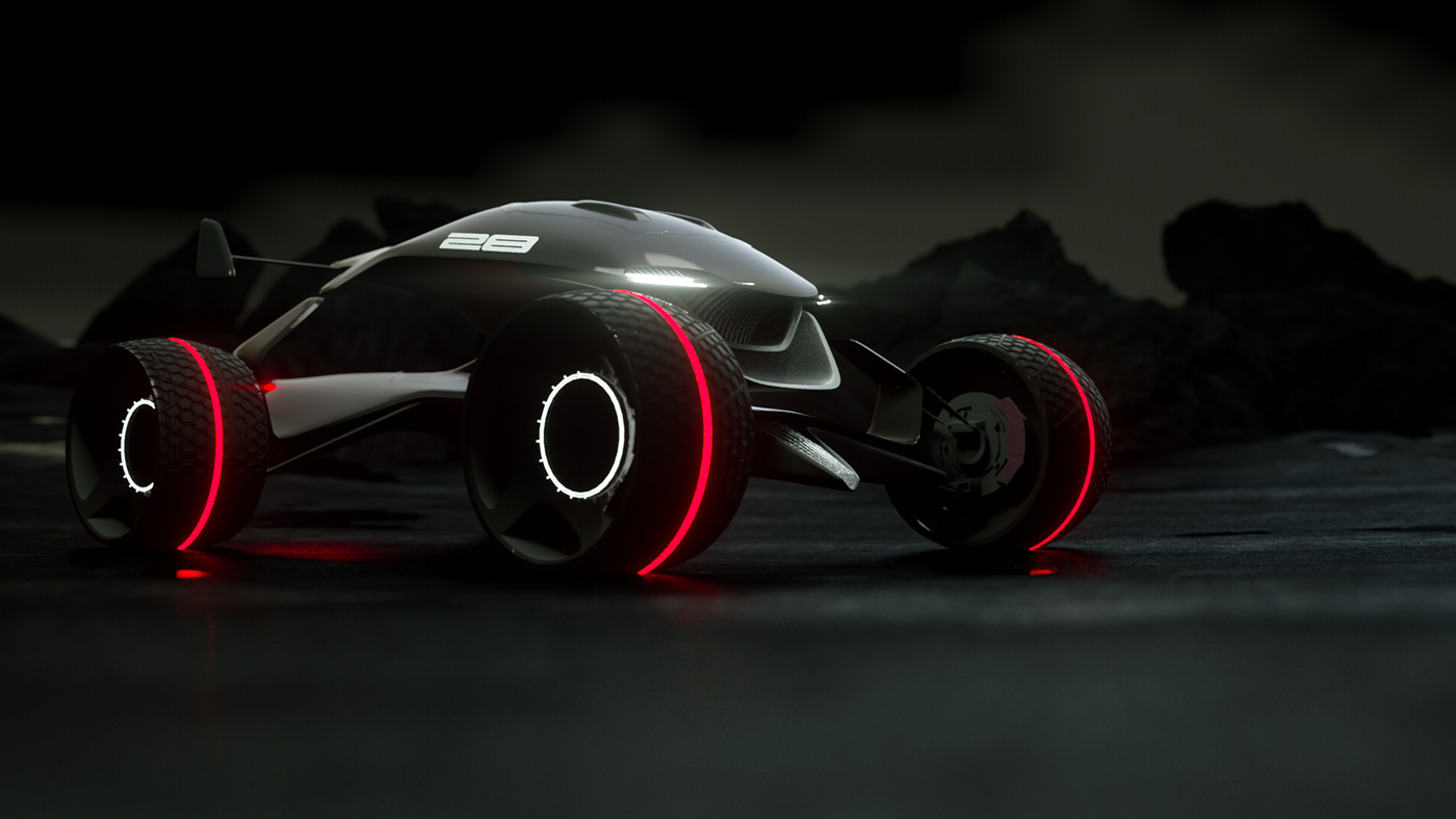 3D model，modeling，Render，automobile，