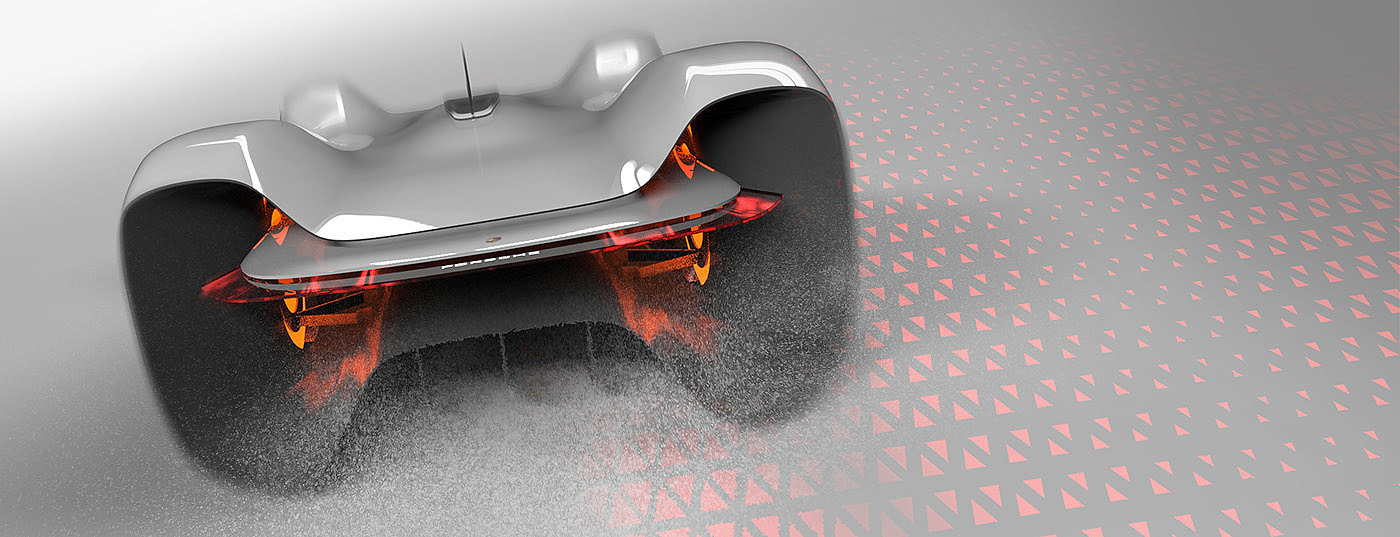 automobile，Hand drawn，design sketch，Porsche，