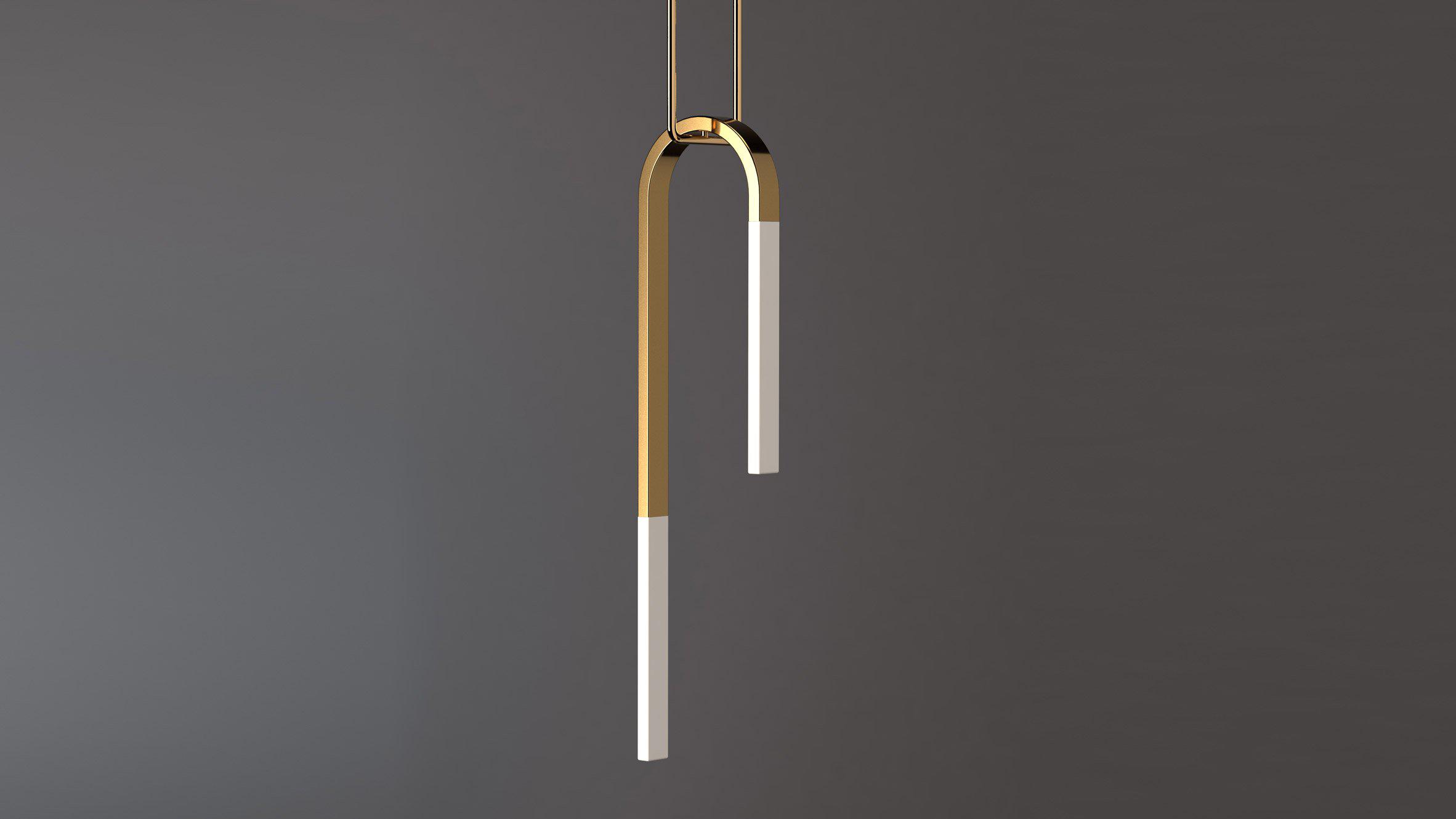 lamp，a chandelier，simple，porcelain，Metal，