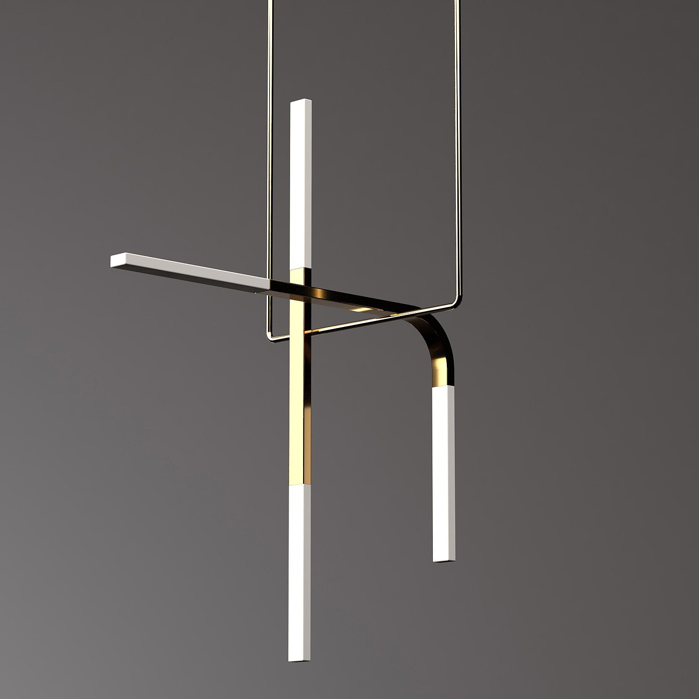 lamp，a chandelier，simple，porcelain，Metal，