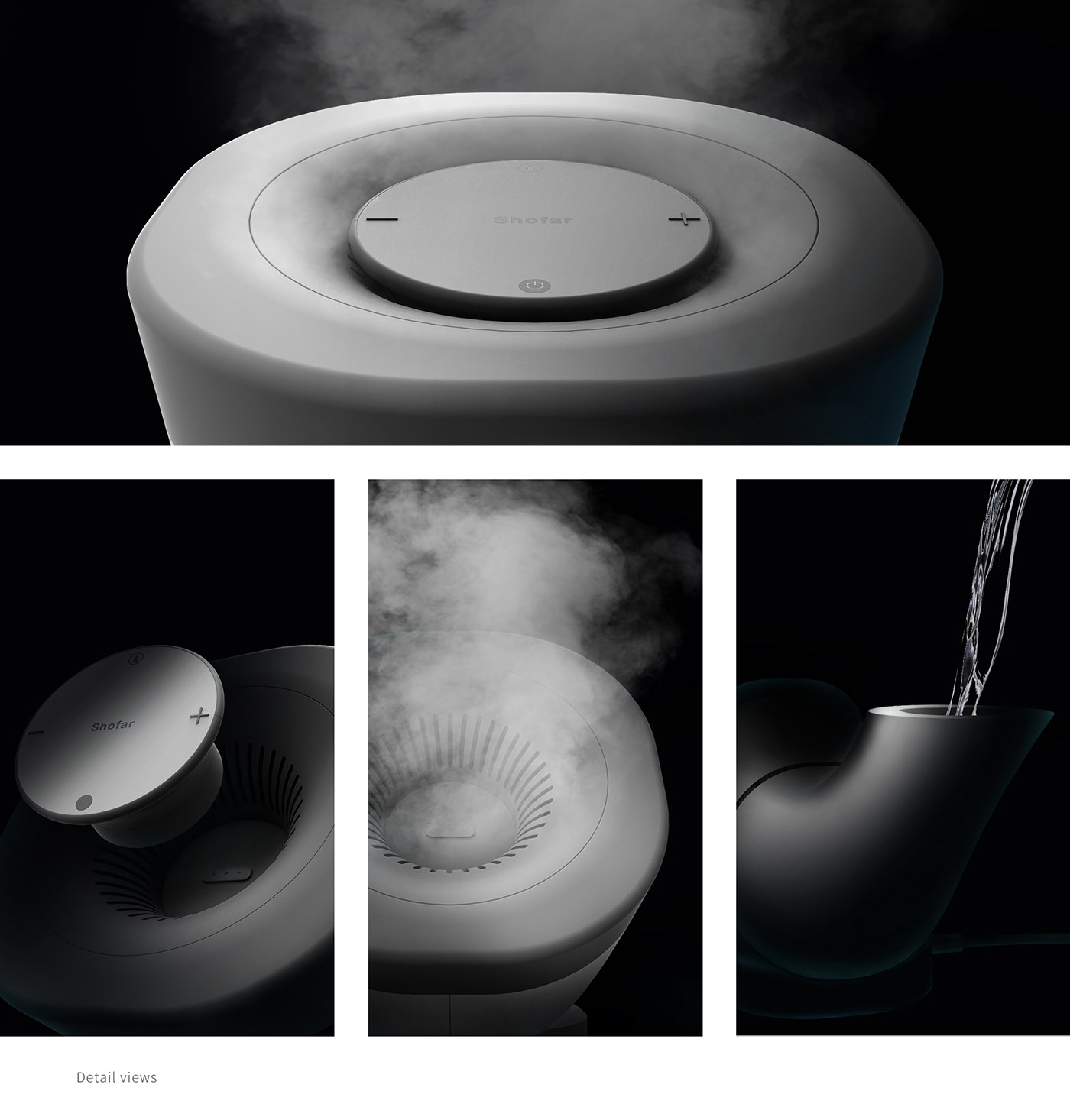 Humidifier，sound，Bionics Design ，industrial design，product design，