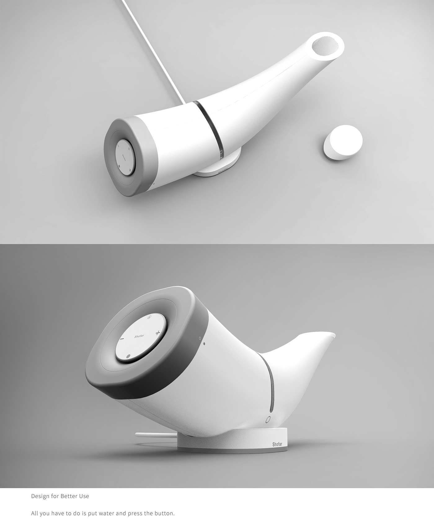 Humidifier，sound，Bionics Design ，industrial design，product design，