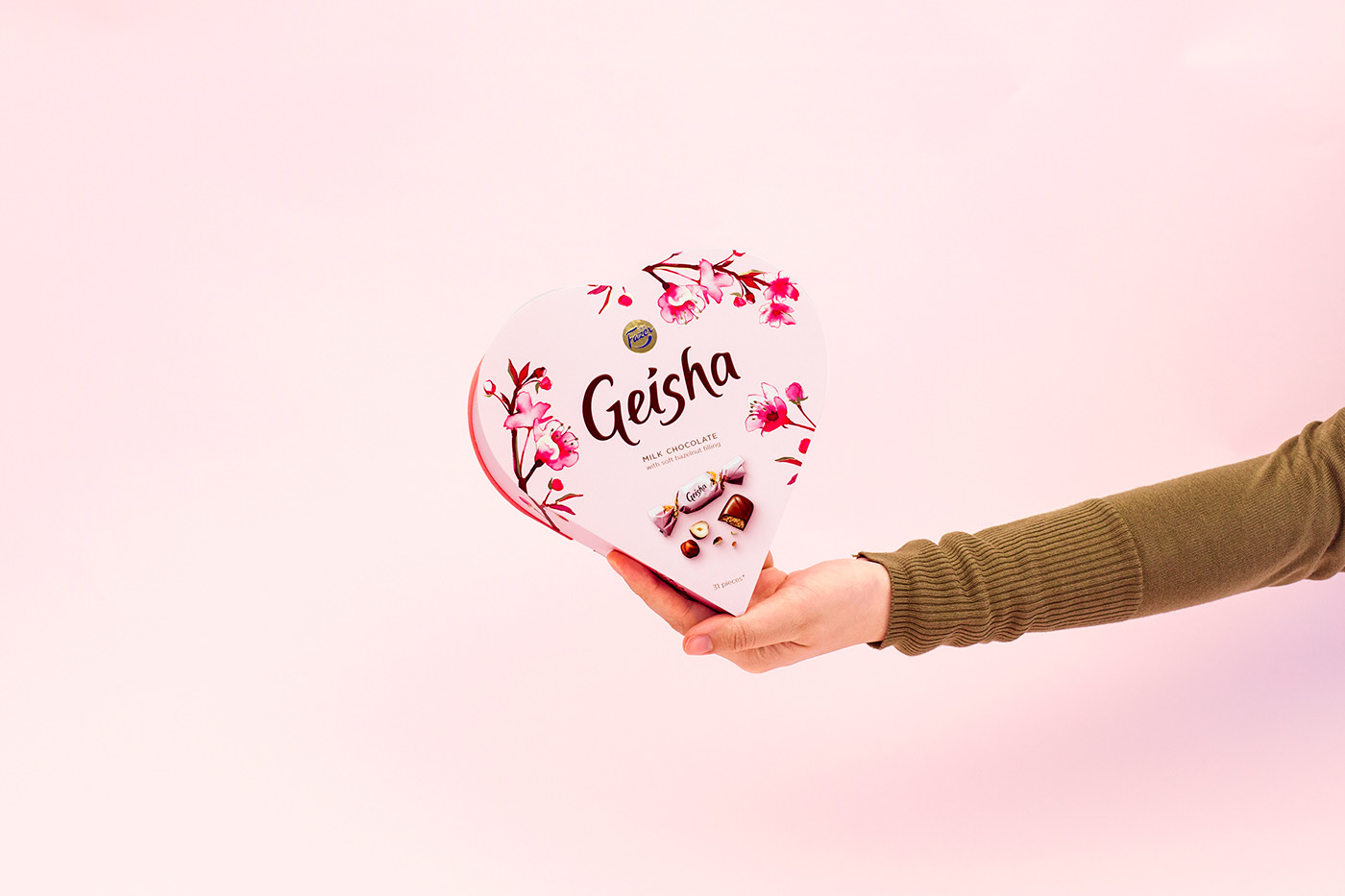 Finland，Chocolates，Doing Geisha，kernel of a hazelnut，geisha，