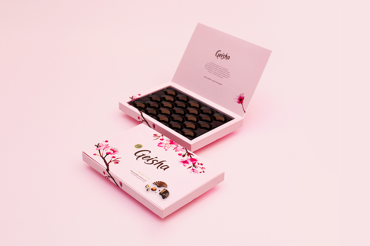 Finland，Chocolates，Doing Geisha，kernel of a hazelnut，geisha，