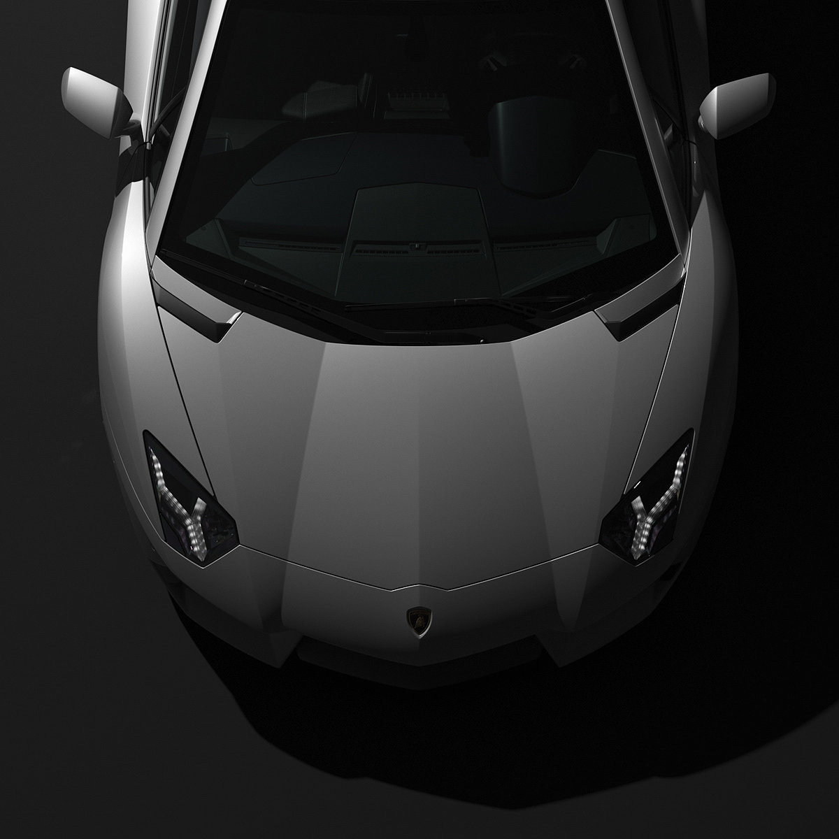 渲染，3ds Max，Lamborghini，LP700-4，