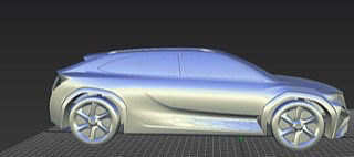 Automobile, modeling，