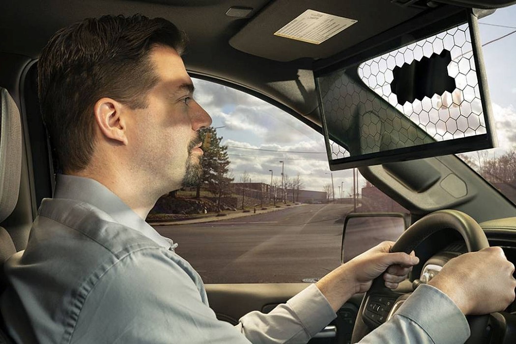 bosch，Sun visor，fictitious，LCD，Virtual Viewer，