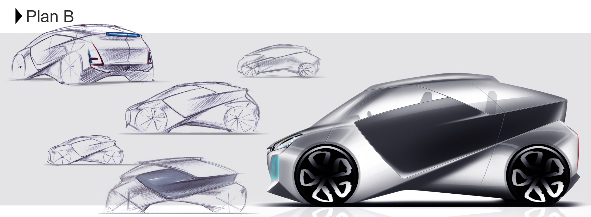Automobile design，product design，Hand drawn，PS rendering，Express quickly，