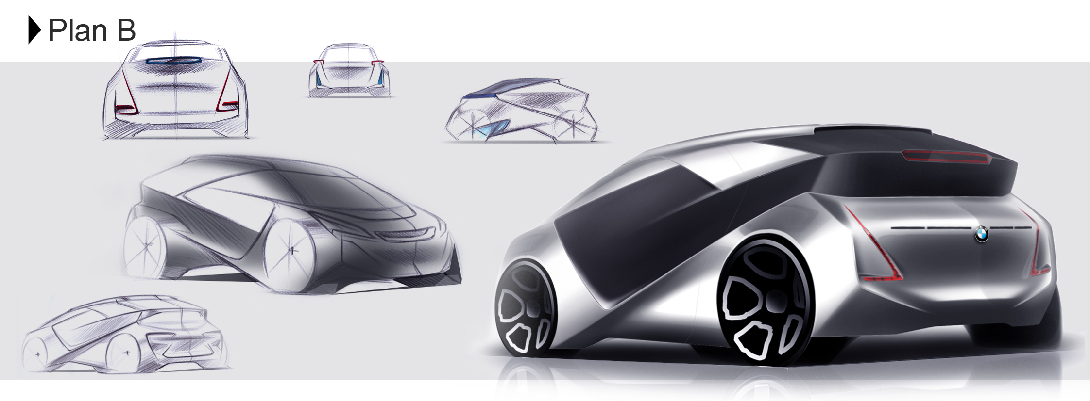 Automobile design，product design，Hand drawn，PS rendering，Express quickly，