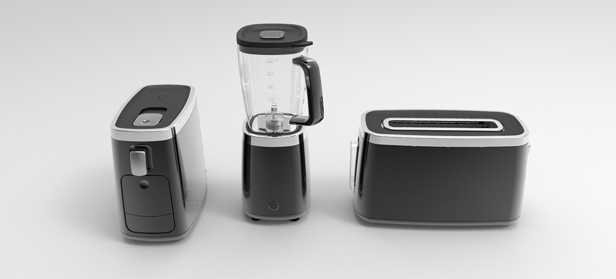 Juicer，Bread machine，rice cooker，Simplicity，industrial design，