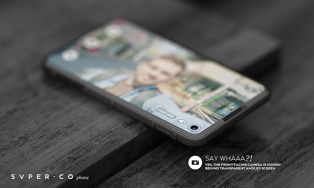Svper，concept，Intelligent mobile phone，esthetics，Minimalism，