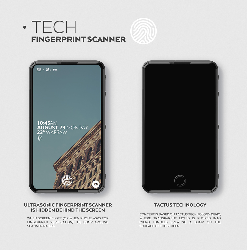 Svper，concept，Intelligent mobile phone，esthetics，Minimalism，