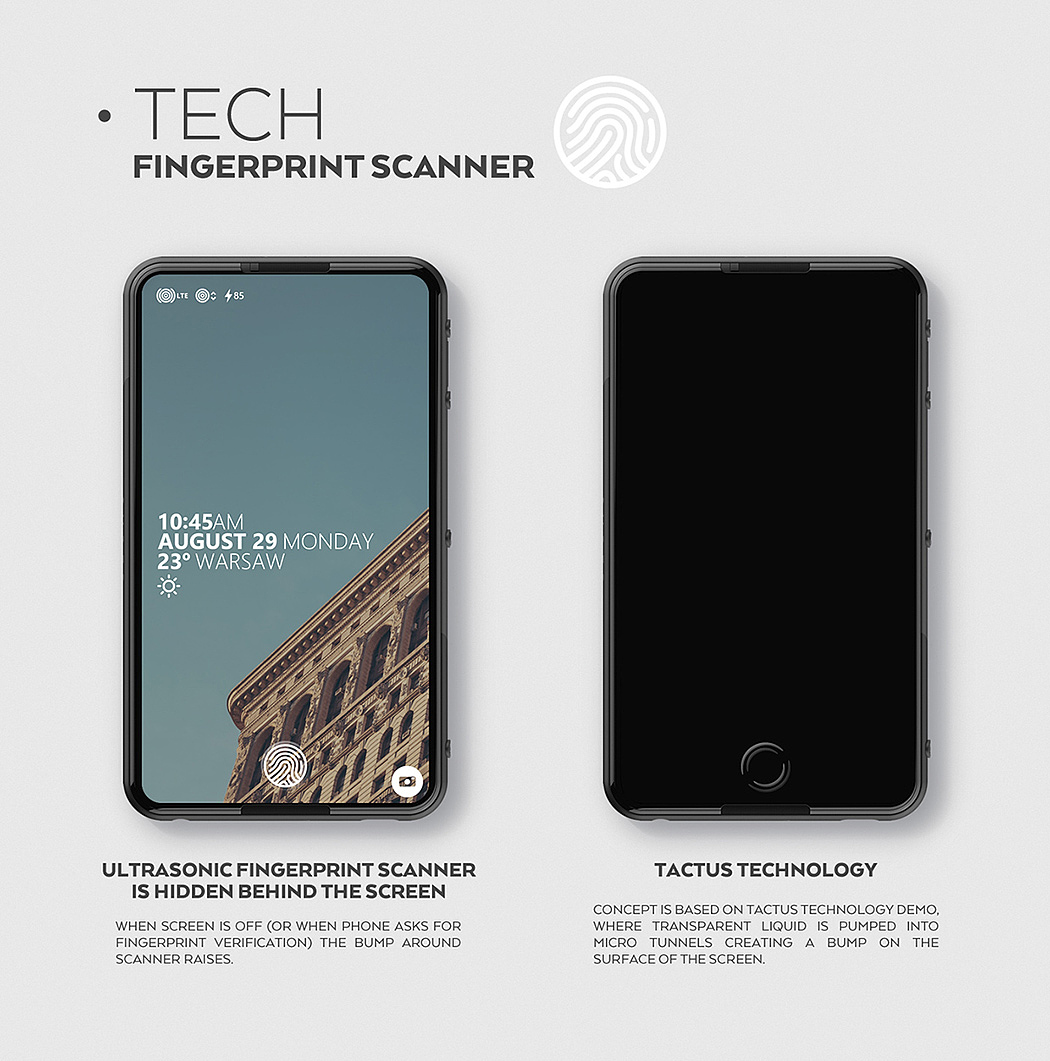 Svper，concept，Intelligent mobile phone，esthetics，Minimalism，