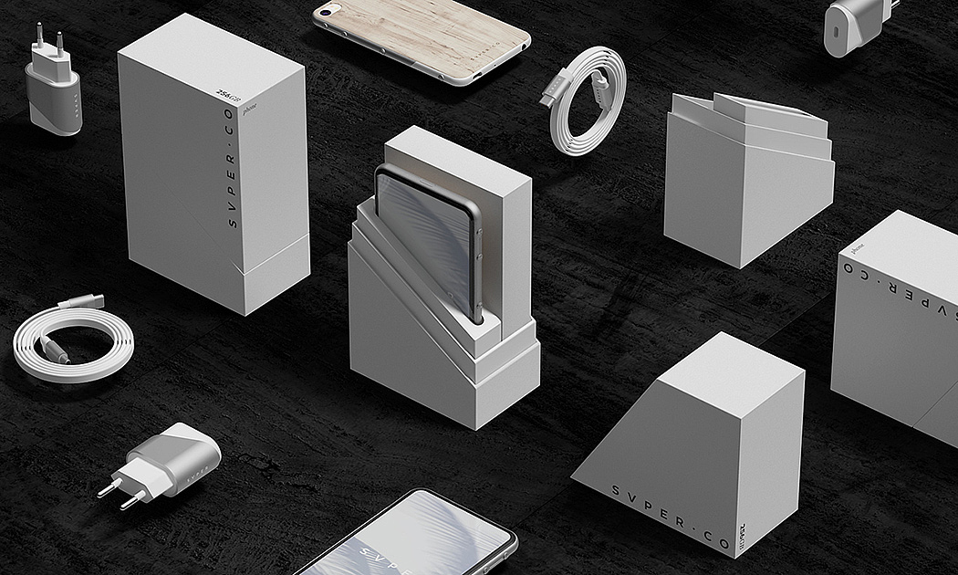 Svper，concept，Intelligent mobile phone，esthetics，Minimalism，