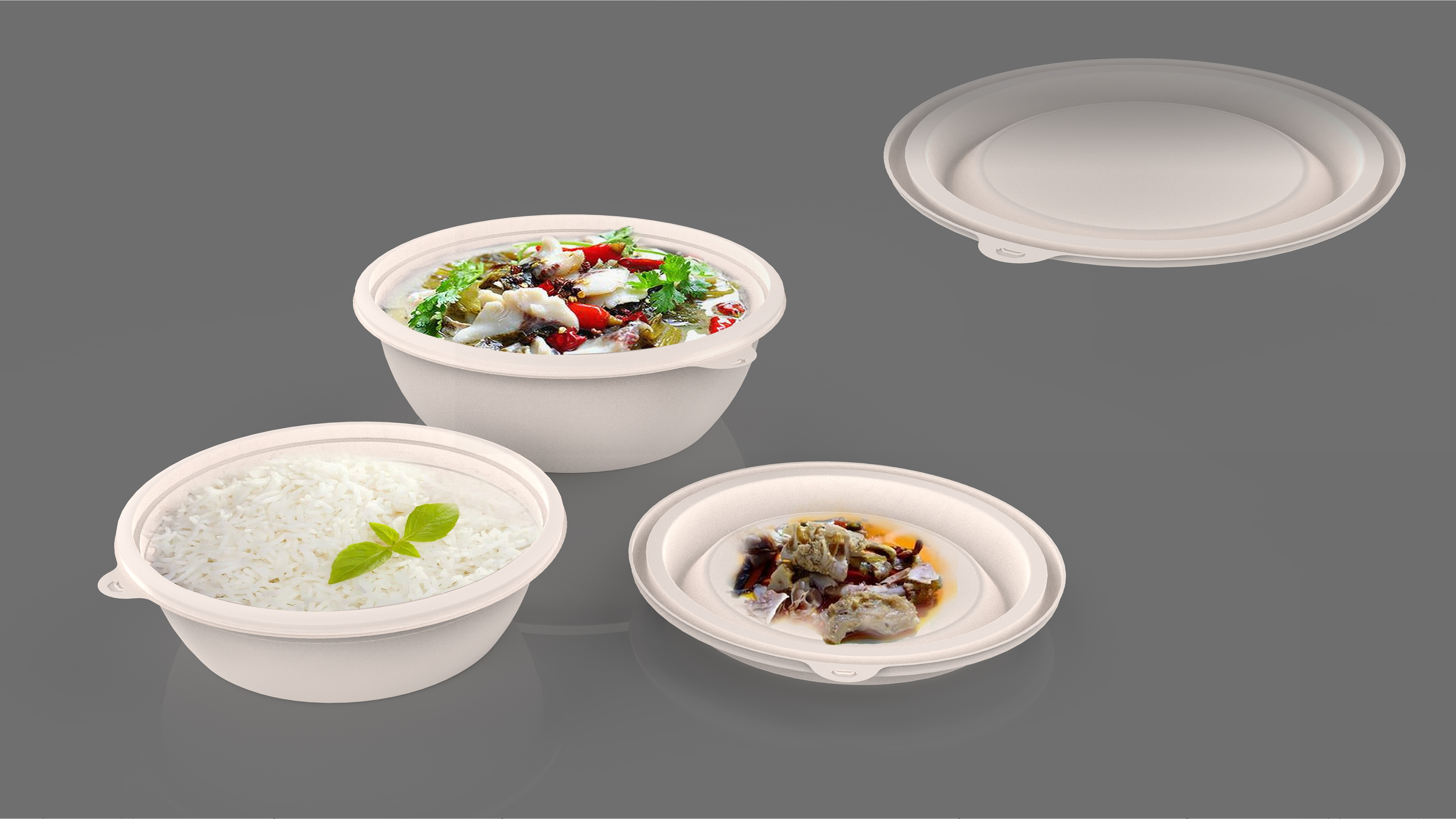 Rice set meal，packing，Lunch box，take-out food，