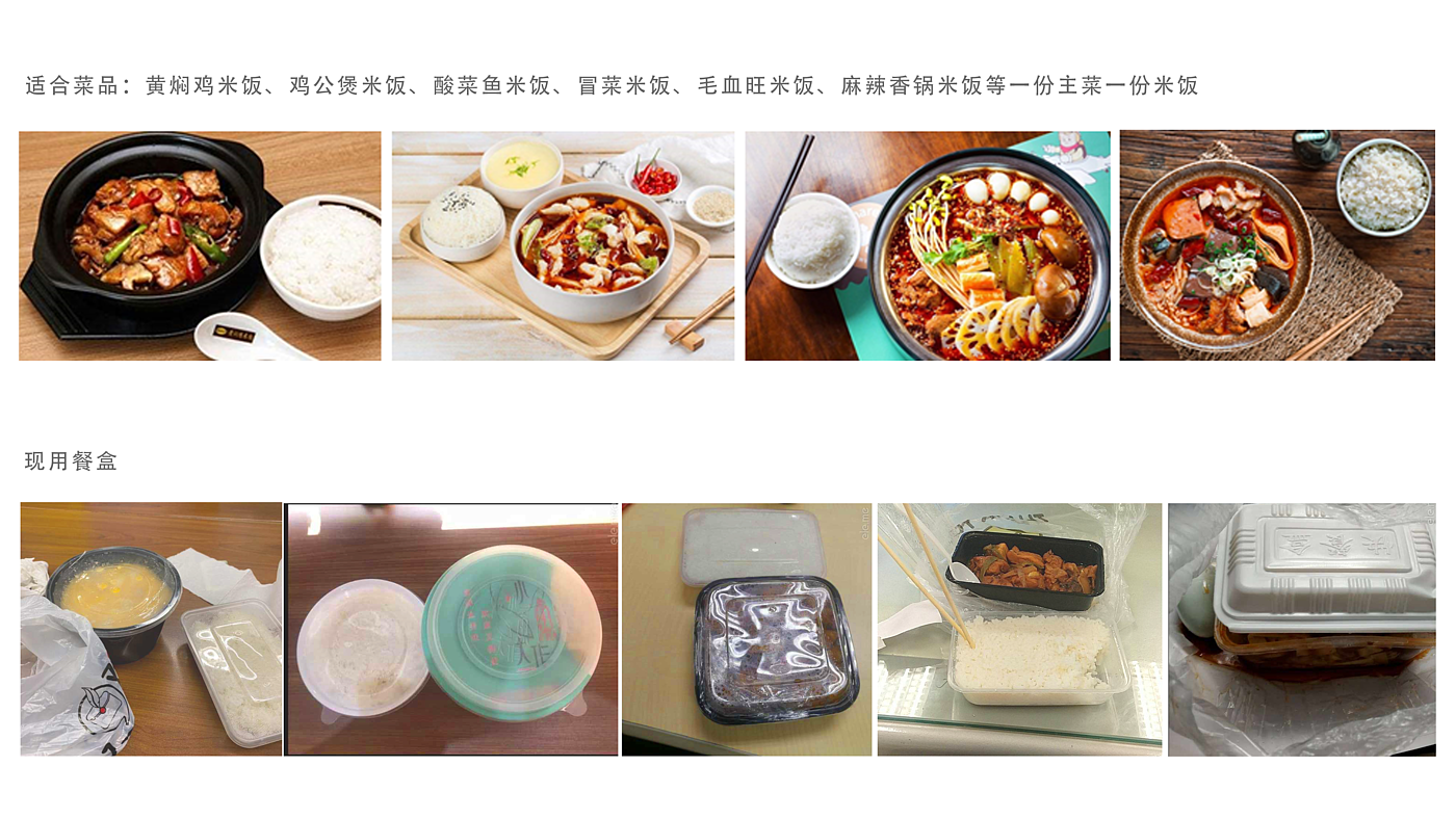 Rice set meal，packing，Lunch box，take-out food，